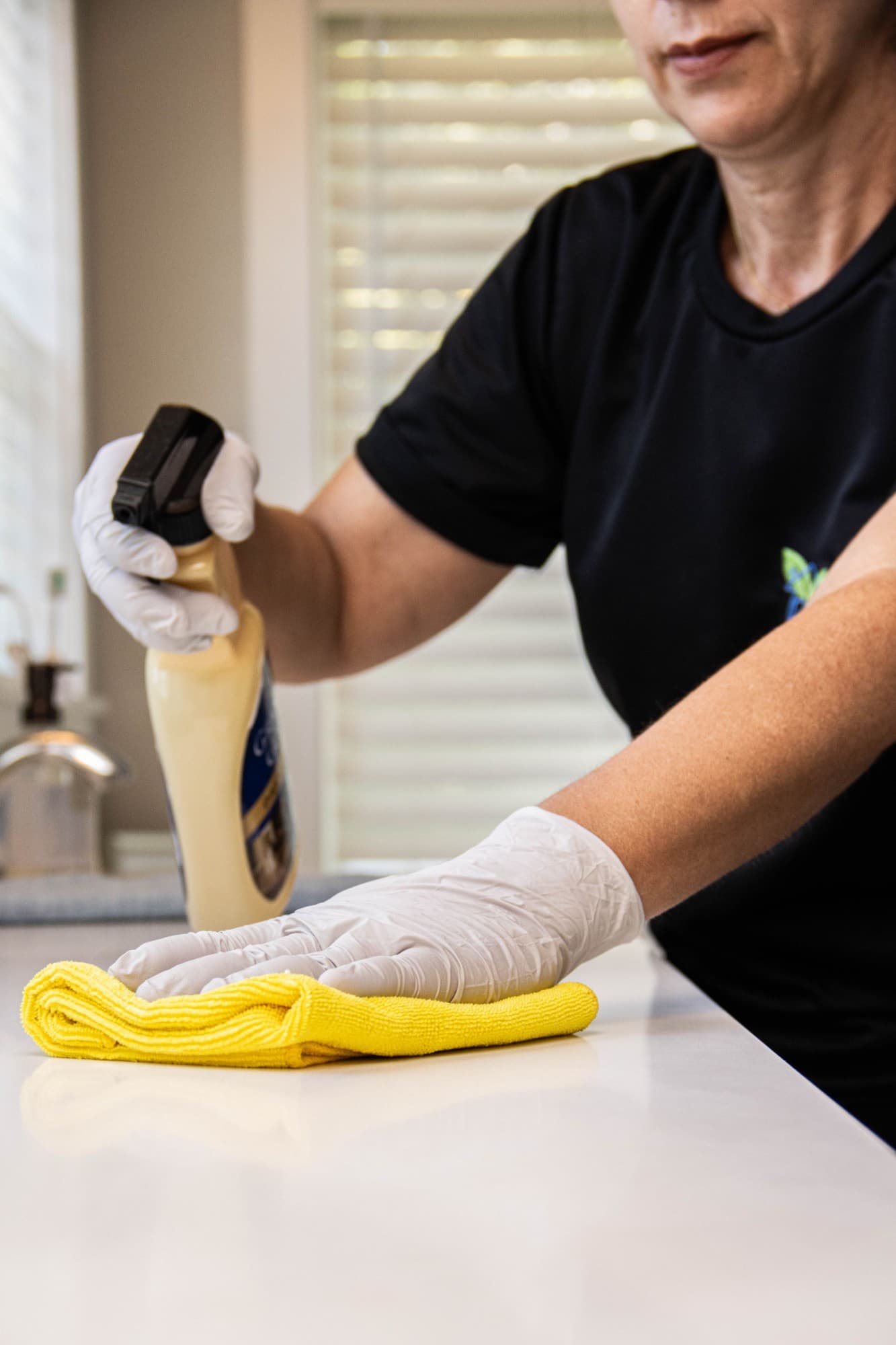 Nova Cleaning team staging a bedroom during a Seattle short-term rental turnover